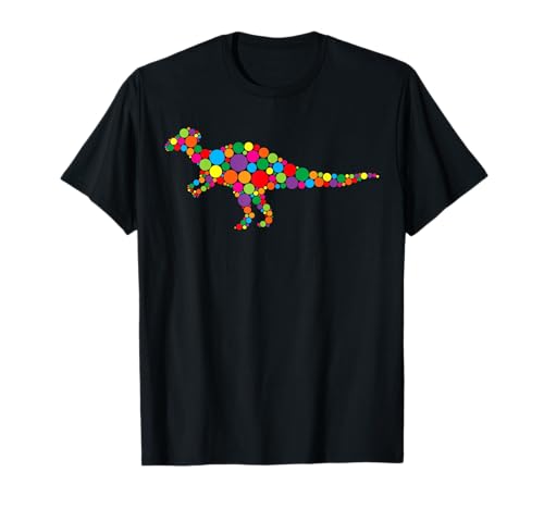 Niedlicher Dino Arcovenator Polka Dot Art Student Dot Day Jungen Kind T-Shirt von Arcovenator Lovers Fans Happy Dot Day Boys
