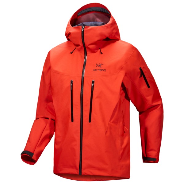 Arc'teryx - Alpha SV Jacket - Regenjacke Gr L rot von Arcteryx