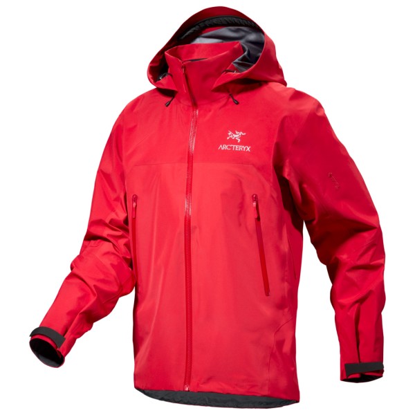 Arc'teryx - Beta AR Jacket - Regenjacke Gr M rot von Arcteryx