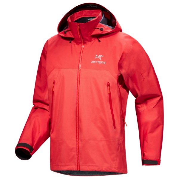 Arc'teryx - Beta AR Jacket - Regenjacke Gr XL rot von Arcteryx
