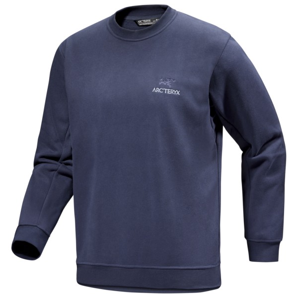 Arc'teryx - Emblem Fleece Crew - Pullover Gr L blau von Arcteryx