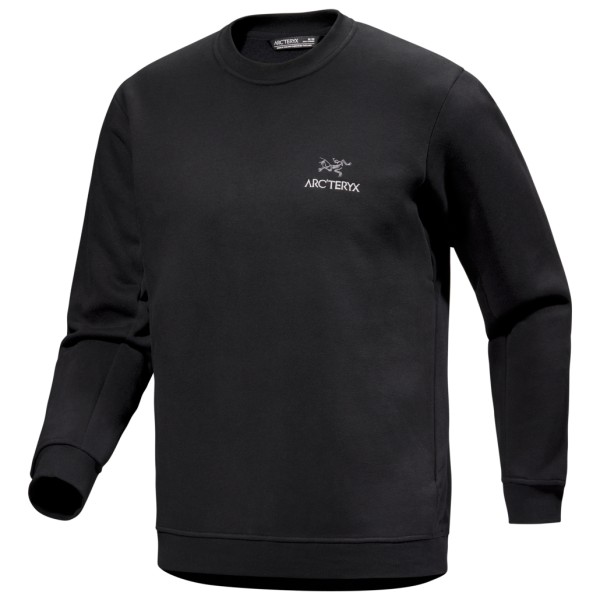 Arc'teryx - Emblem Fleece Crew - Pullover Gr S schwarz von Arcteryx