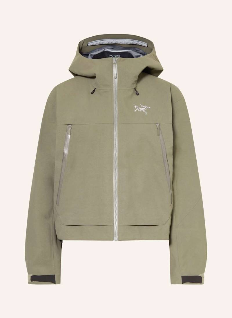 Arc'teryx Hardshell-Jacke Altira Cropped gruen von Arcteryx
