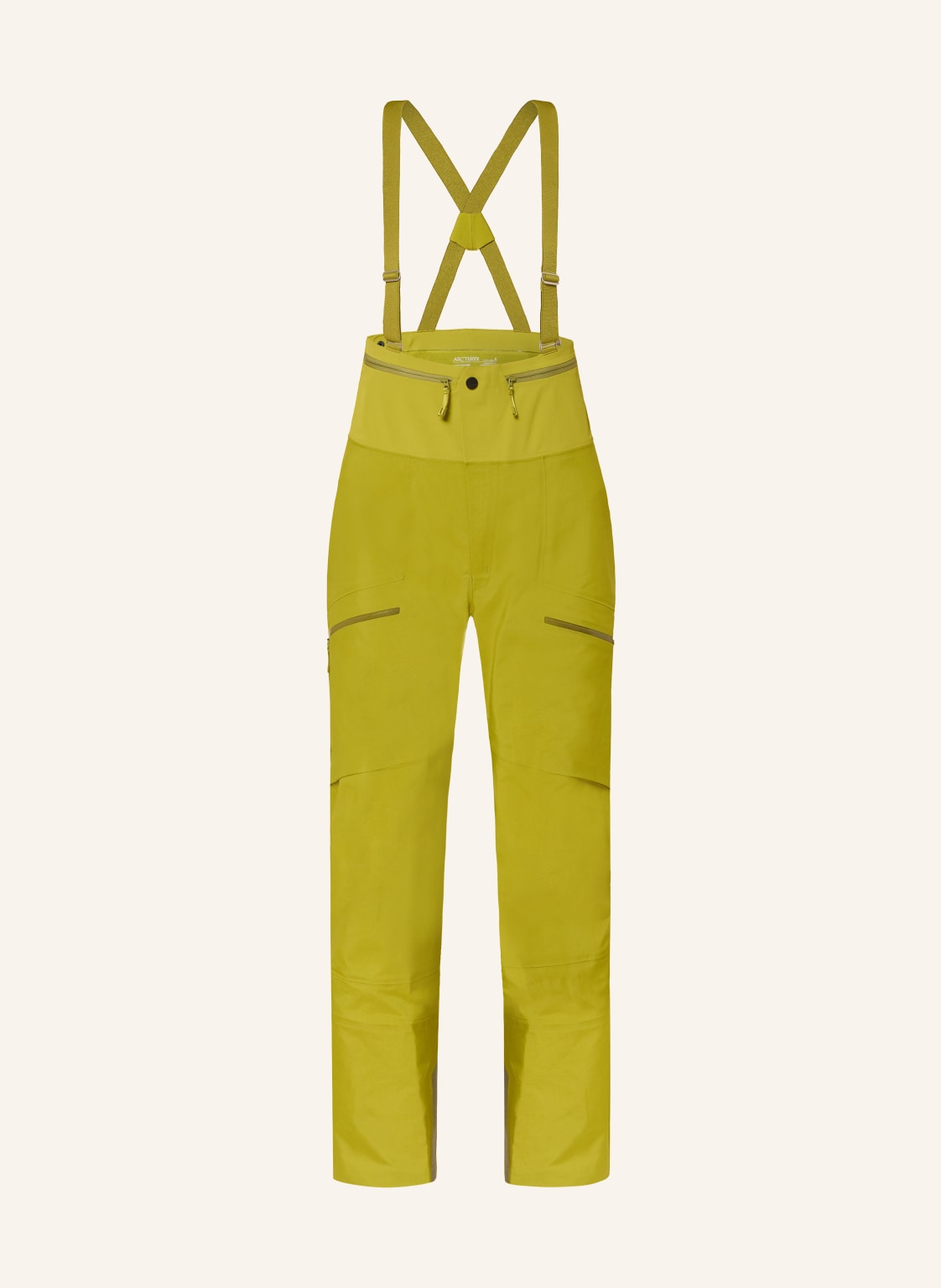 Arc'teryx Hardshell-Skihose Rush Bib gruen von Arcteryx