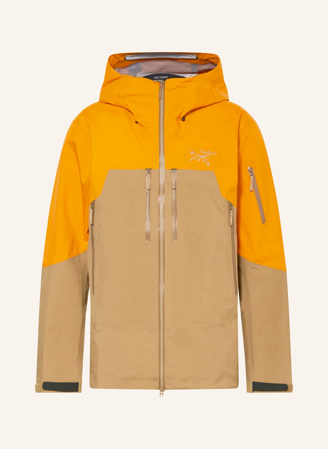 Arc'teryx Hardshell-Skijacke Rush beige von Arcteryx