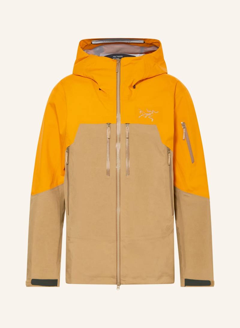 Arc'teryx Hardshell-Skijacke Rush beige von Arcteryx