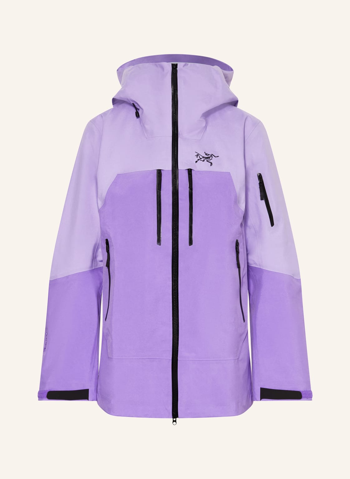 Arc'teryx Hardshell-Skijacke Rush lila von Arcteryx