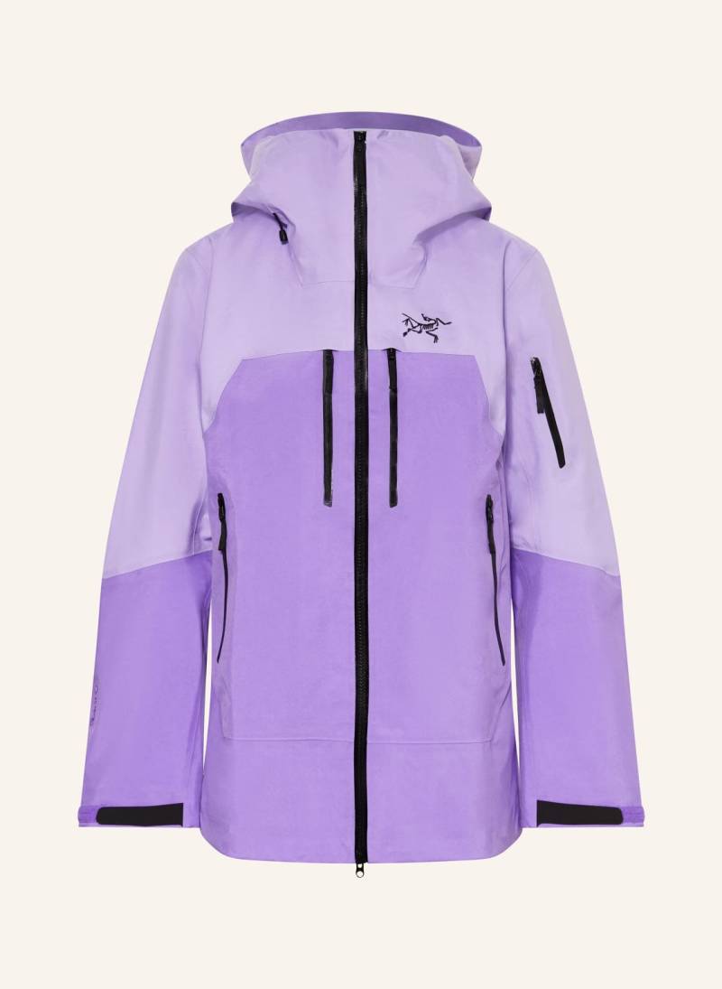 Arc'teryx Hardshell-Skijacke Rush lila von Arcteryx