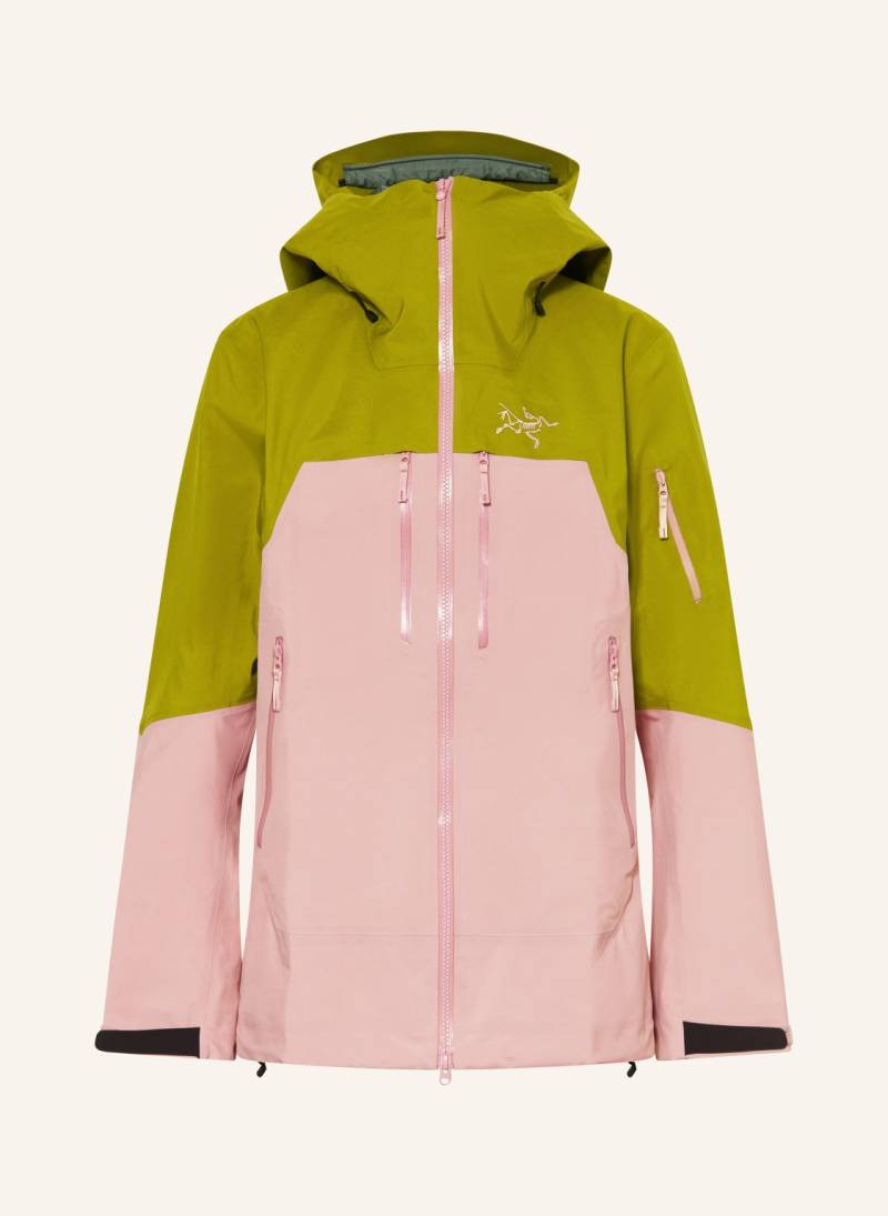 Arc'teryx Hardshell-Skijacke Rush rosa von Arcteryx