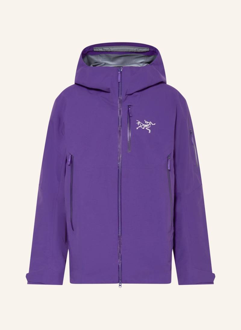 Arc'teryx Hardshell-Skijacke Sabre lila von Arcteryx