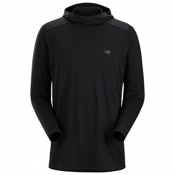 Arc'teryx - Ionia Hoody - Merinoshirt Gr L schwarz von Arcteryx