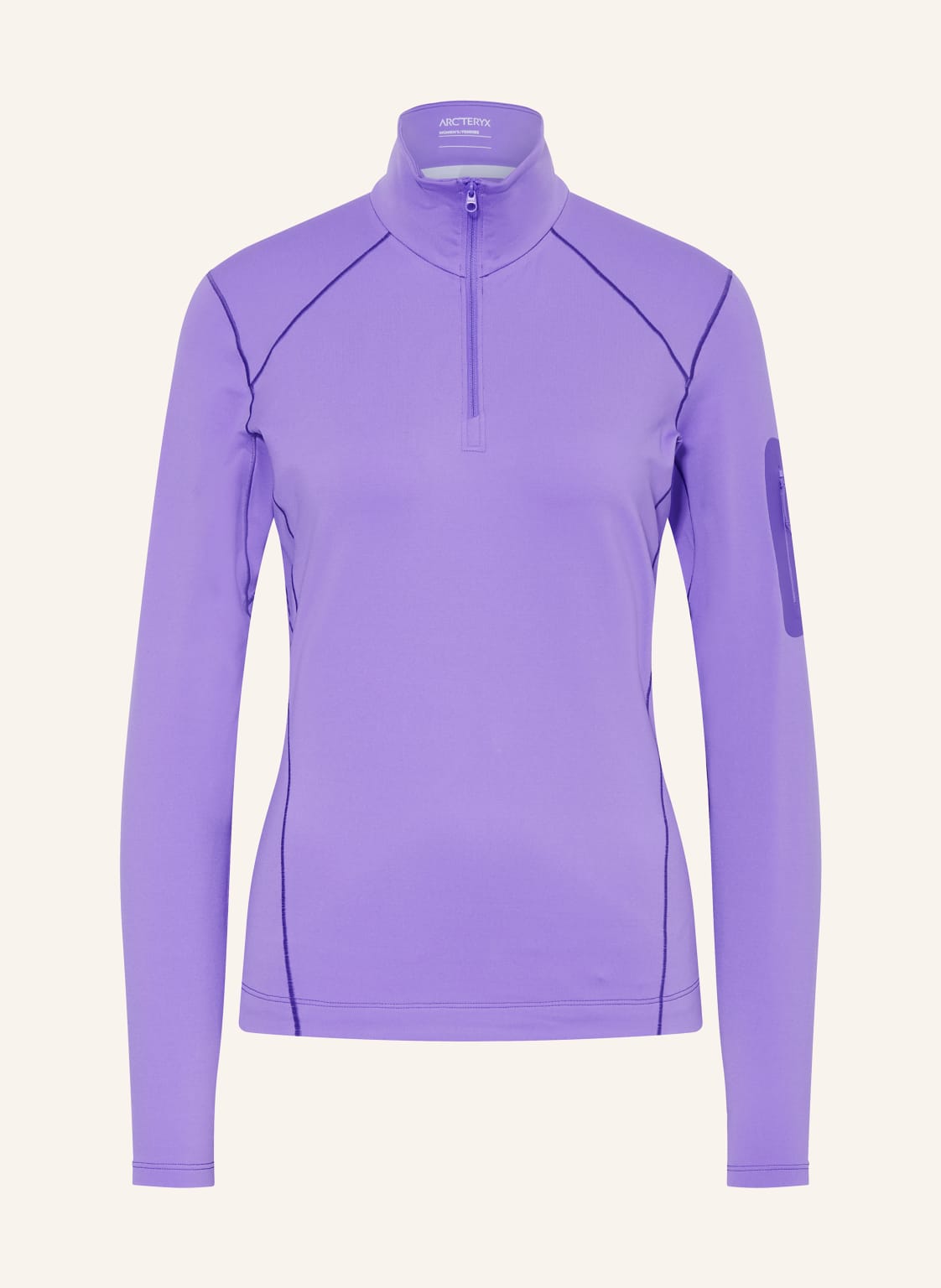 Arc'teryx Midlayer Rho lila von Arcteryx