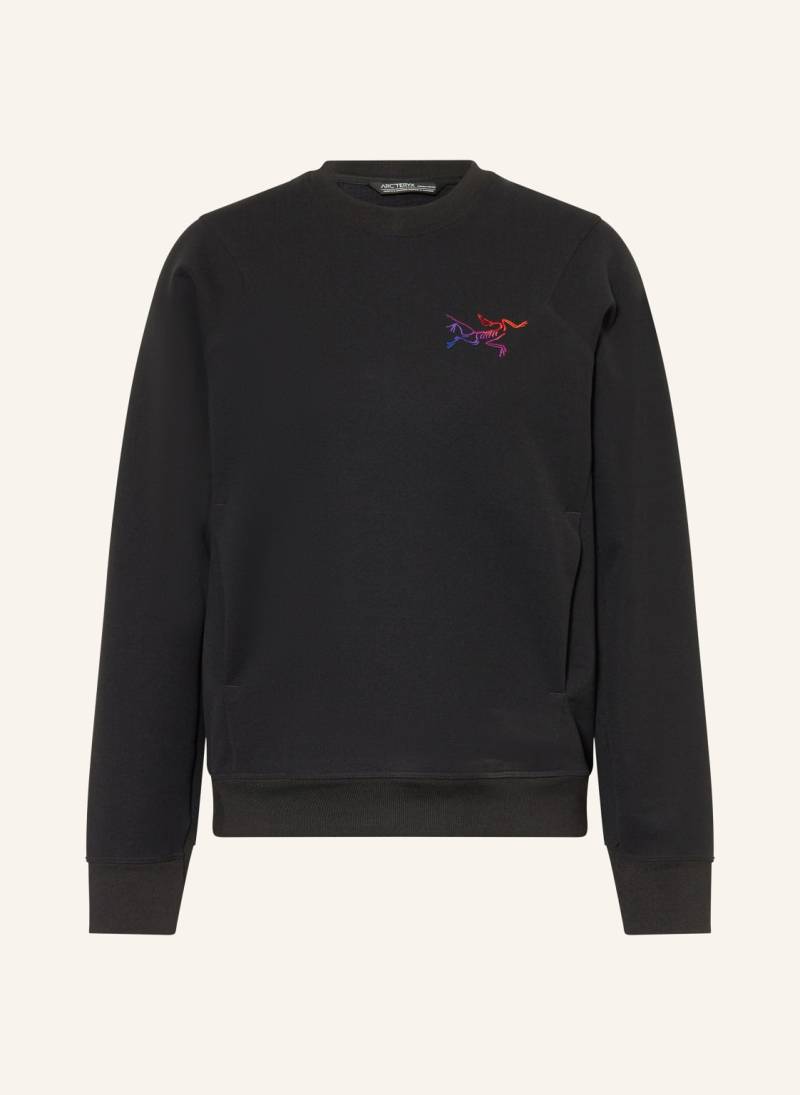 Arc'teryx Pullover Aestas Crew schwarz von Arcteryx