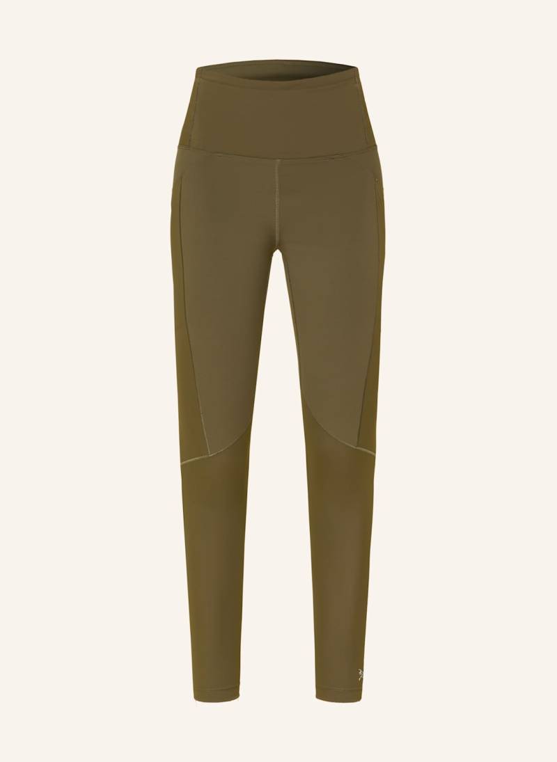 Arc'teryx Tights Essent Highrise Utility gruen von Arcteryx