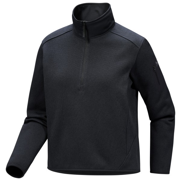 Arc'teryx - Women's Covert Zip Neck - Fleecepullover Gr XL schwarz von Arcteryx