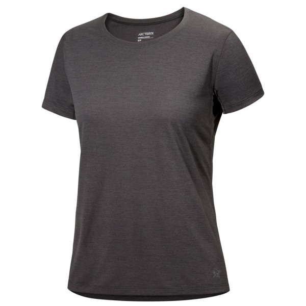 Arc'teryx - Women's Taema Crew S/S - Funktionsshirt Gr L grau von Arcteryx