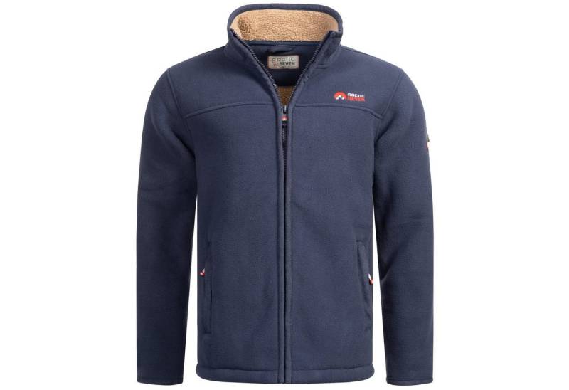 Arctic Seven Fleecejacke ASZeroo mit hoch schließendem Stehkragen von Arctic Seven