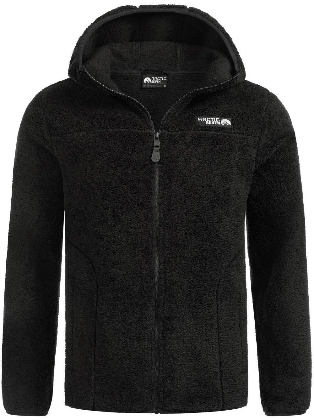 Arctic Seven Fleecejacke Herren, schwarz von Arctic Seven