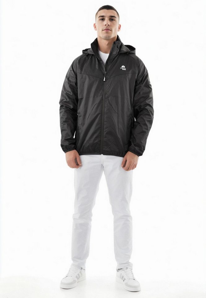 Arctic Seven Regenjacke Arctic Seven Herren Regenjacke AS412 mit hochstehendem Kragen von Arctic Seven