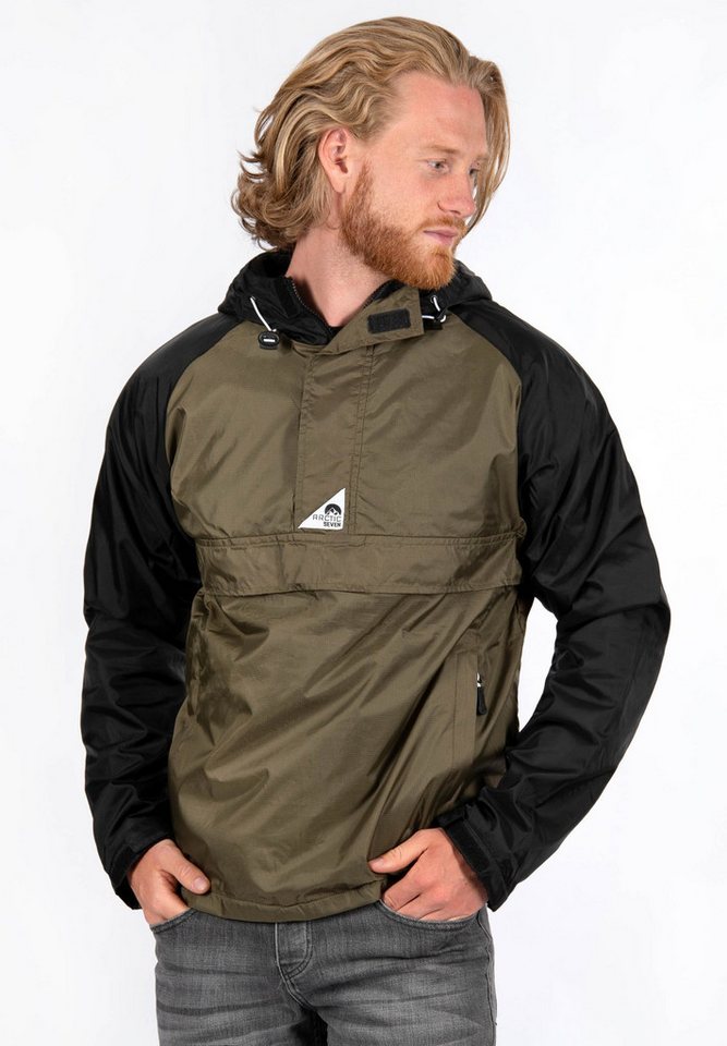 Arctic Seven Regenjacke Arctic Seven Herren Regenjacke AS324 mit hochschließendem Kragen von Arctic Seven