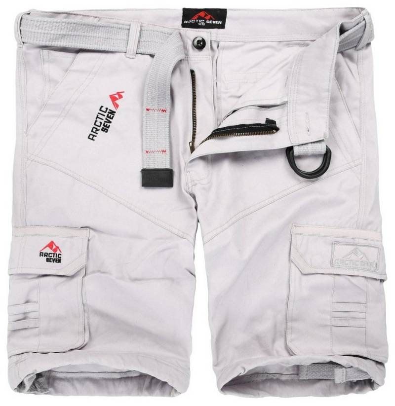 Arctic Seven Shorts Arctic Seven Herren Cargoshorts AS129 inklusive hochwertigem Gürtel von Arctic Seven