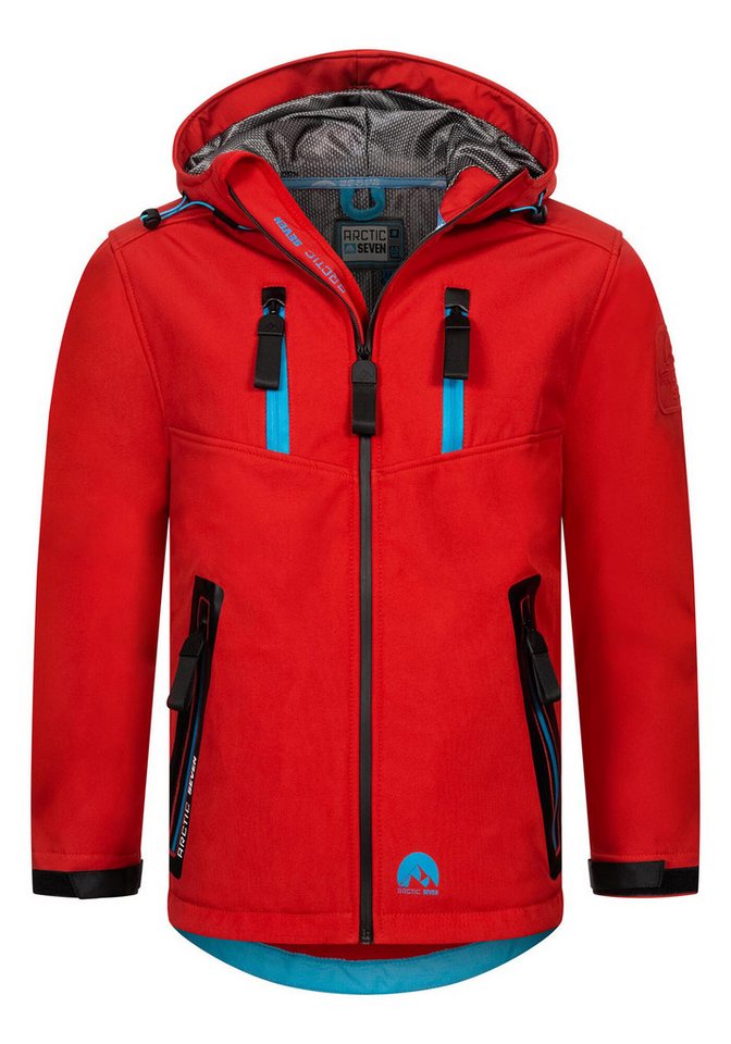 Arctic Seven Softshelljacke ASLasaro mit Fleecestoff innen von Arctic Seven