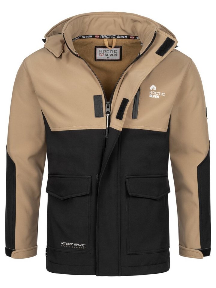 Arctic Seven Softshelljacke ASRenaldoo sportliche Funktionsjacke von Arctic Seven