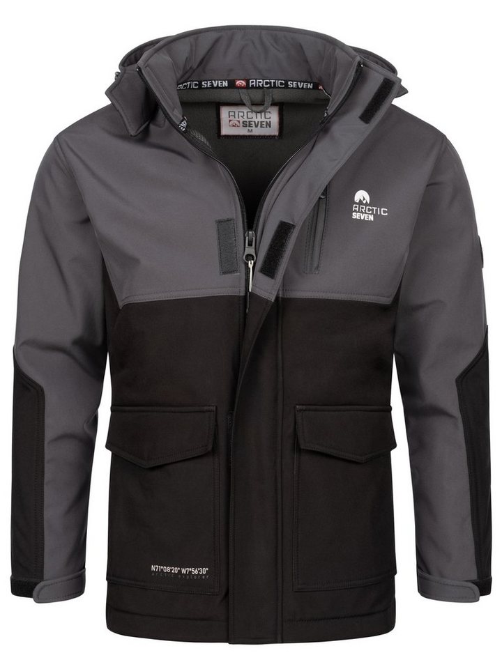 Arctic Seven Softshelljacke ASRenaldoo sportliche Funktionsjacke von Arctic Seven