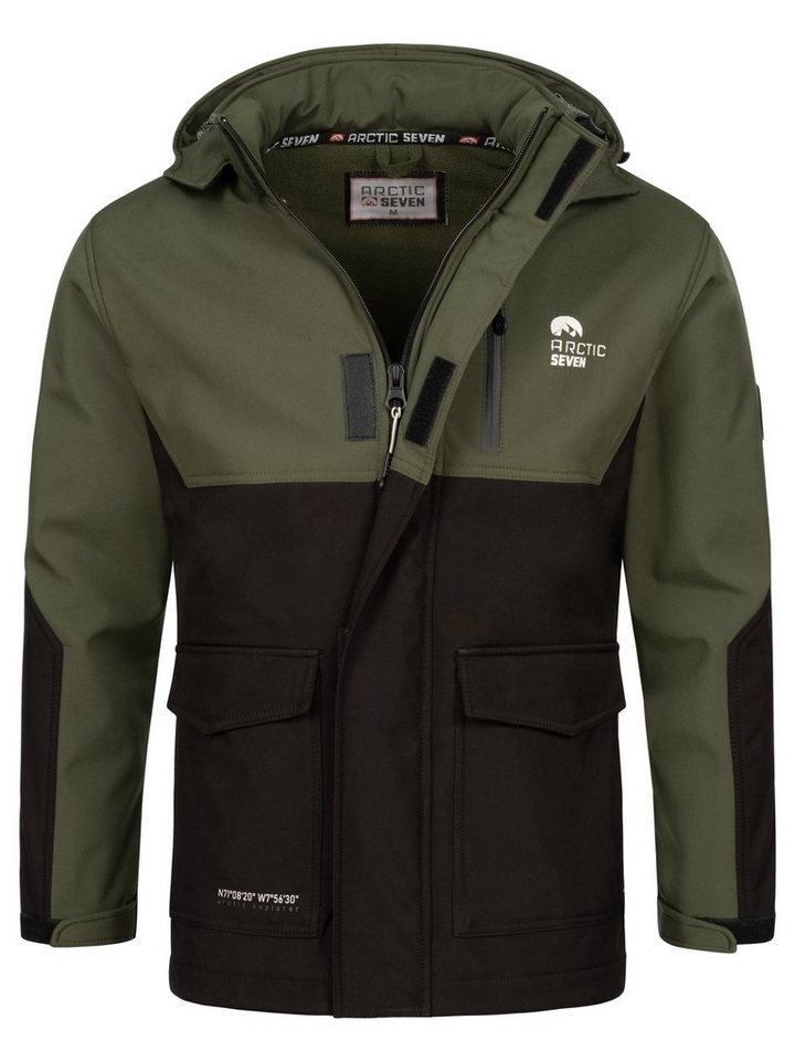 Arctic Seven Softshelljacke ASRenaldoo sportliche Funktionsjacke von Arctic Seven