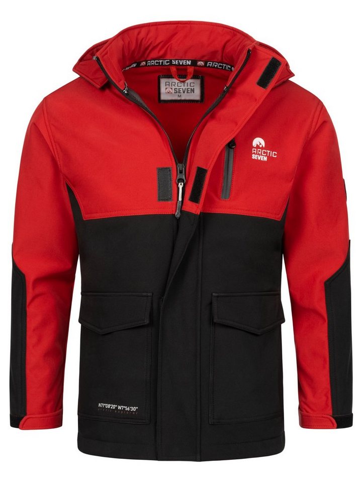 Arctic Seven Softshelljacke ASRenaldoo sportliche Funktionsjacke von Arctic Seven