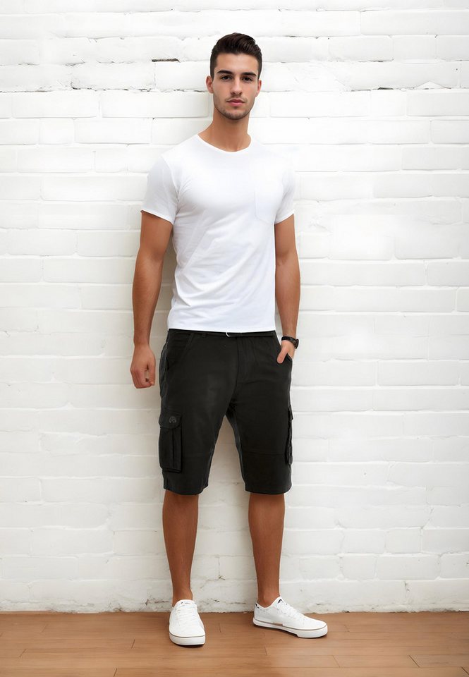 Arctic Seven Shorts Arctic Seven Herren Shorts AS409 Inklusive passendem Gürtel von Arctic Seven