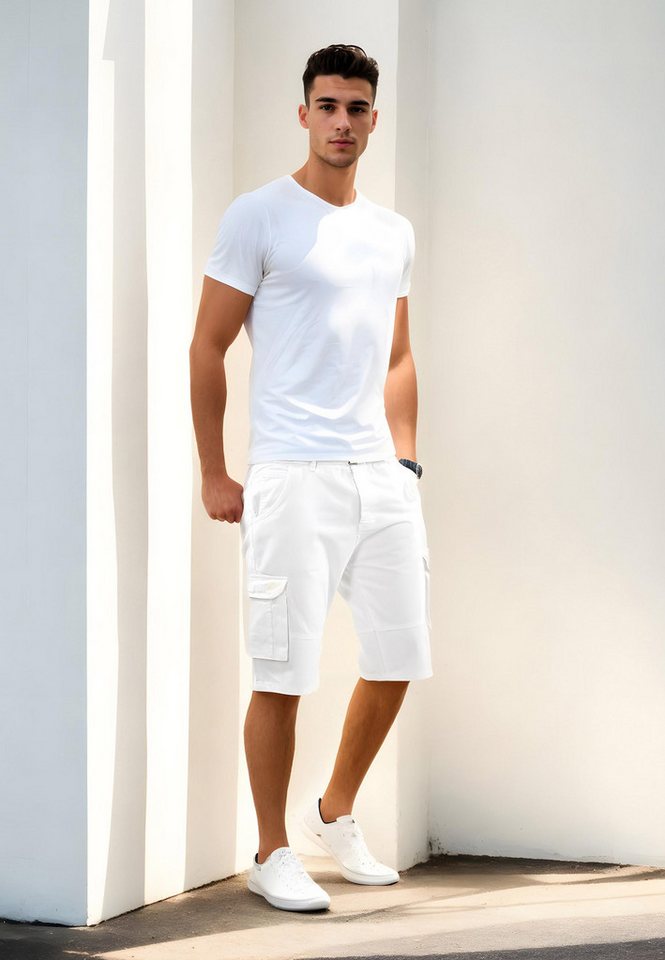 Arctic Seven Shorts Arctic Seven Herren Shorts AS409 Inklusive passendem Gürtel von Arctic Seven