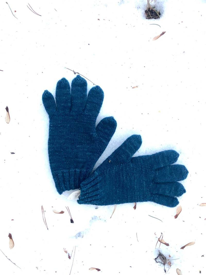 Handgestrickte Fingerhandschuhe von ArcticLightCrafts
