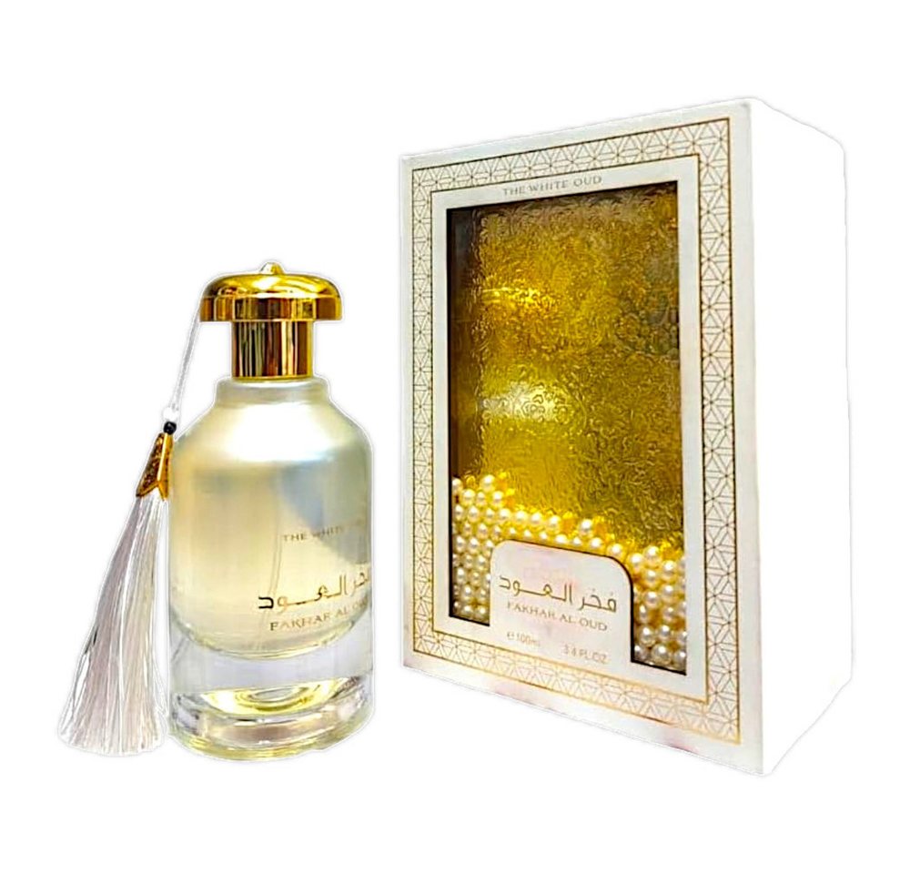 Ard Al Zaafaran Eau de Parfum Ard Al Zaafaran Fakhar Al Oud Intense White Eau de Parfum 100ml von Ard Al Zaafaran