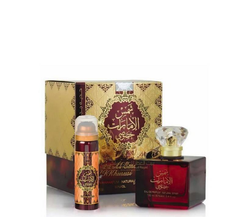 Ard Al Zaafaran Eau de Parfum Shams Al Emarat Khususi + Deodorant von Ard Al Zaafaran