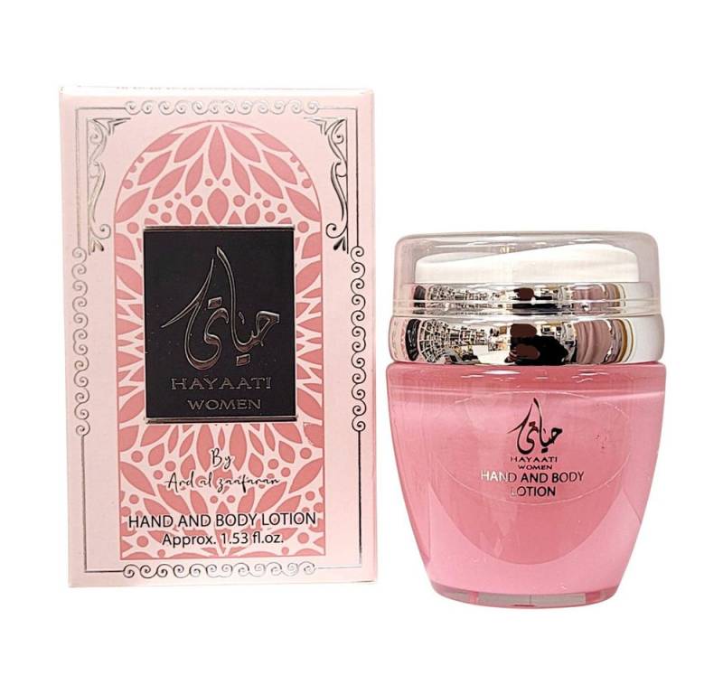 Ard Al Zaafaran Körpercreme Ard Al Zaafaran Hayaati Women Hand und Body Lotion 45ml von Ard Al Zaafaran