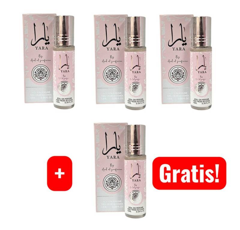 Ard Al Zaafaran Öl-Parfüm Ard Al Zaafaran Yara Parfümöl Orientalischer Roll-On Duftöl 3x10ml=30m Ard Al Zaafaran Öl-Parfüm Ard Al Zaafaran Yara Parfümöl Orientalischer Roll-On Duftöl 3x10ml=30m von Ard Al Zaafaran