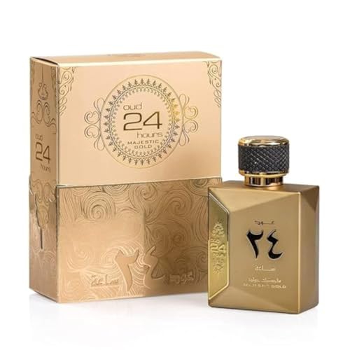 Ard Al Zaafaran Oud 24 Hours Majestic Gold 100 ml Eau de Parfum für Männer und Frauen von Ard al Zaafaran