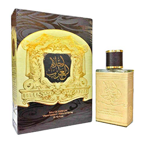 Ahlam al Arabic Eau de Parfum, Ard al Zaafaran, hochwertig, würzig und holzig, 80 ml von BUSINESS SQUARE BS