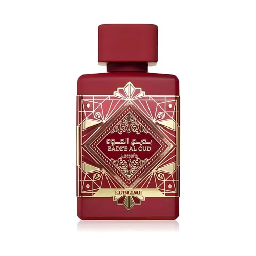 Ard al Zaafaran Lattafa Badee Al Oud Sublime EDP 100 ml – Langanhaltendes fruchtiges und aromatisches Oudh-Parfüm für Damen und Herren – 100 ml Unisex-Parfüm von Ard Al Zaffran
