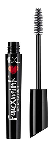 ARDELL Beauty Fauxmink Mult-Layering Mascara Wimperntusche Supreme Black optimal für fake lashes,Faux Mink, Wispies von Ardell