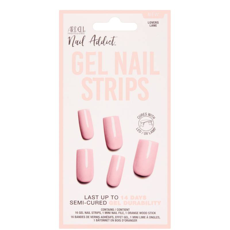 Ardell LED Gel Colour Nail Strips  - Lovers Lane von Ardell