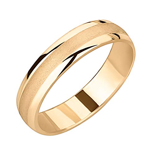 Ardeo Aurum Trauring Unisex Damenring Herrenring aus 375 Gold Gelbgold in 4 mm Breite massiv Ehering Verlobungsring Modell 132 Größe 64 Ardeo Aurum Trauring Unisex Damenring Herrenring aus 375 Gold Gelbgold in 4 mm Breite massiv Ehering Verlobungsring Modell 132 Größe 64 von Ardeo Aurum