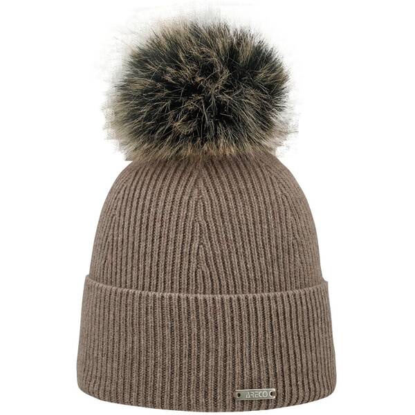 ARECO Damen Mütze Pudelmütze von Areco