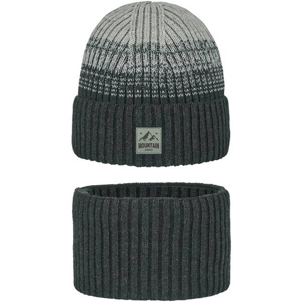 ARECO Kinder Mütze Set (Beanie und Tube) Juniors von Areco
