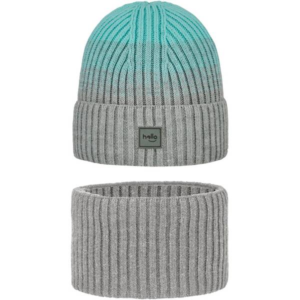 ARECO Kinder Mütze Set (Beanie und Tube) Juniors von Areco