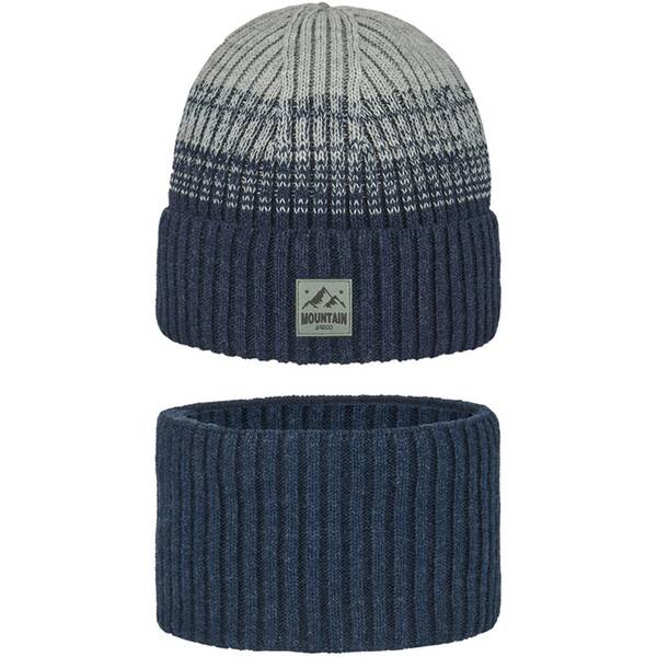 ARECO Kinder Mütze Set (Beanie und Tube) Juniors von Areco