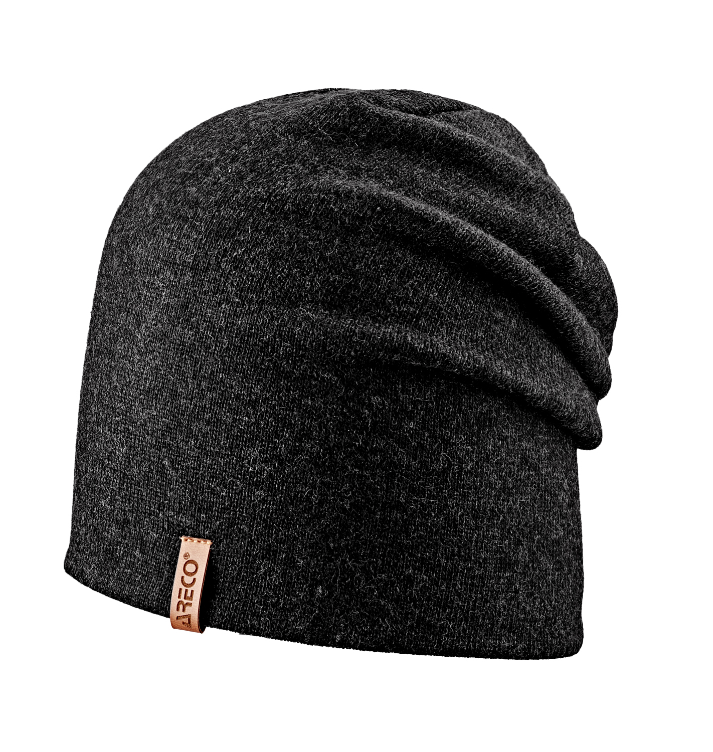 Areco Long-Beanie leicht, warm & weich aus Kaschmir-Mix von Areco