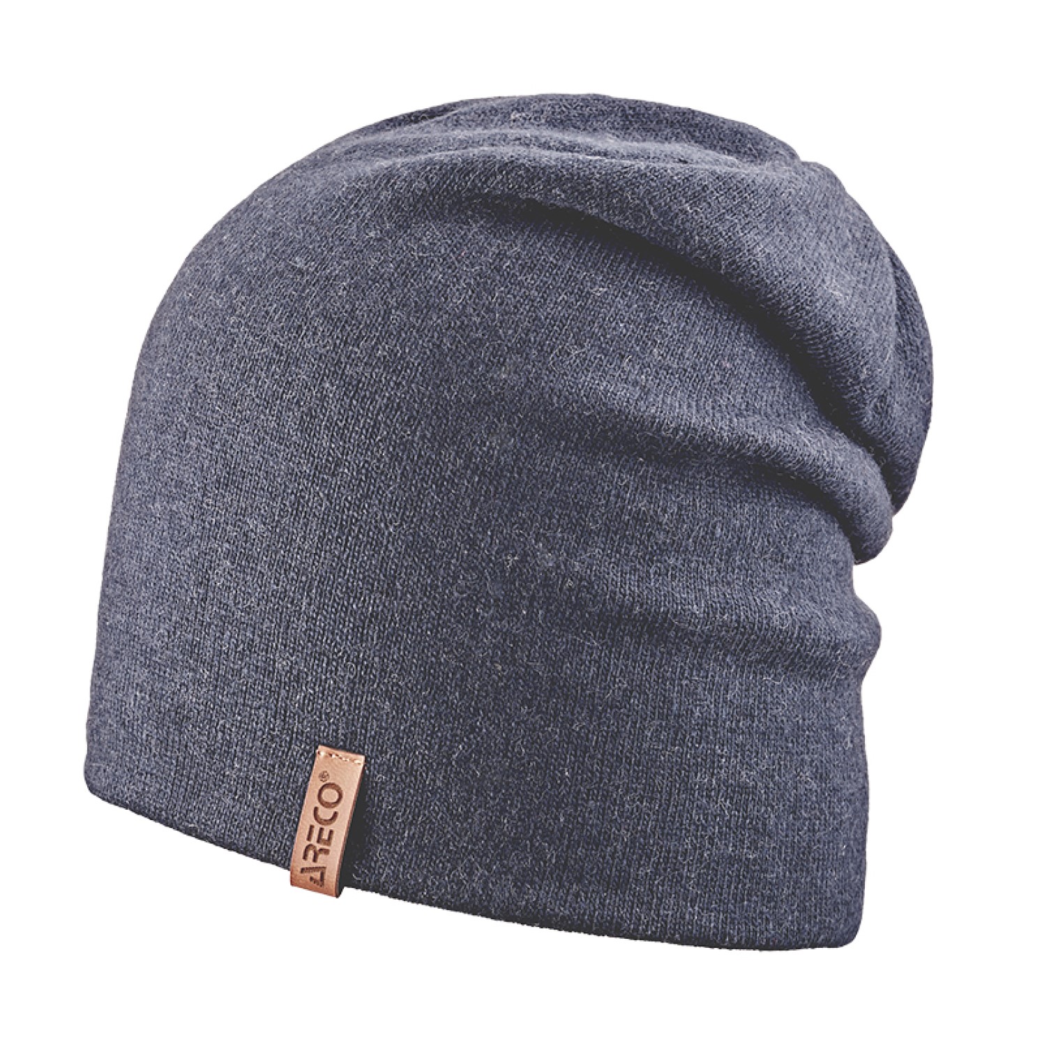 Areco Long-Beanie leicht, warm & weich aus Kaschmir-Mix von Areco