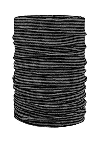 Areco Multifunktionstuch Merino 110 schwarz gemustert von Areco